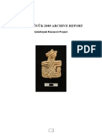 Çatalhöyük Archive Report 2005