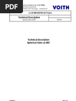 Main Inlet Valve Specifications for Teesta III | PDF | Valve | Pipe ...