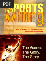 Download sports-writingppt by Mis Dee SN139554657 doc pdf