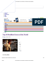Top 10 Deadliest Forces of The World - The Wondrous Design Magazine