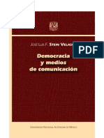 DEMOCRACIA Y MEDIOS DE COMUNICACIÓN