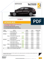 Renault Mégane Grandtour - Cenník Máj 2013