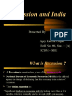 Recession & India 