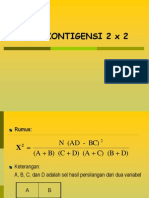 MPKN 7b Tabel Kontigensi 2 X 2