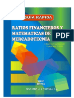 Ratios Financieros y Matematicas de La Mercadotecnia