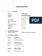 Curriculum Vitae Alejssso Cayma