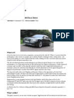 Car Audi s8 2012 Review