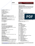 PMP Formula Pocket Guide