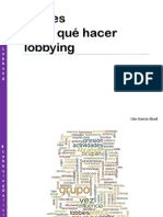 Qué es y por qué hacer lobbying