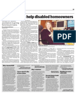 HOP Hopes To Help Disabled Homeowners: Logged