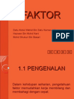 Faktor (Matematik)