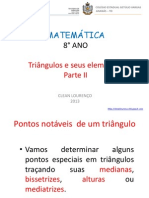 Aula 8 - 8° ano - Triângulos e seus elementos - Parte II.pptx