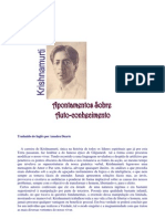 134527303 2 Krishnamurti Auto Conhecimento Conferencias Jamais Publicadas Traduzidas Do Original OK