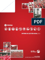 Pdvsa 2012 Informe de Gestion Anual Parte 1 de 2 PDF