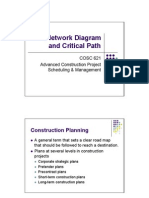Network Diagram and Critical Path