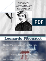 Fibonacci, Matemáticas y Naturaleza