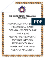 Misi Kementerian Pelajaran Malaysia1