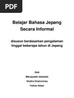 Download Belajar Bahasa Jepang Secara Informal by Irvan Apriliansyah SN139628168 doc pdf