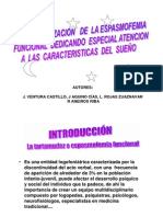 Caracterizacion de La Espasmofemia Funcional Dedicando Especial Atencion A Las Caracteristicas de