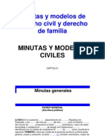 Minutas y Modelos de Demandas Civiles