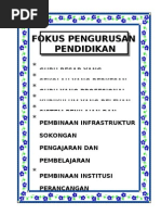 Fokus Pengurusan Pendidikan