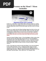 Download Alien Presence on the Moon Moon Anomalies by mysticdream SN13964584 doc pdf