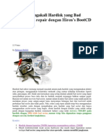 Download Tutorial Mengakali Hardisk Yang Bad Sector Tanpa Repair Dengan Hiren by Kudus Kab SN139649845 doc pdf