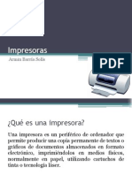 Impresoras