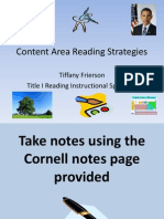 Content Area Literacy