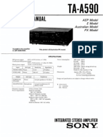 Sony TA-A590, LBT-A595 PDF