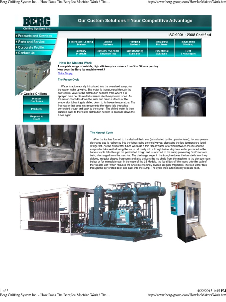 Evaporator Tube Ice Building