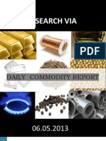 Commodity - Report - Daily 06 May 2013