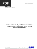 Download SNI 06-69892-2004_air  Air Limbah-Cara Uji BOD by Fitri Jasmine Andriani SN139669381 doc pdf
