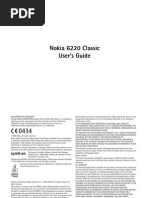 Download Nokia 6220 Classic User Manual by mugu SN13968137 doc pdf
