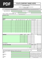 Site Instruction Template for Construction | PDF