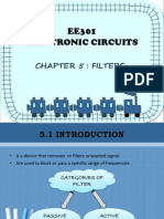 EE301 Electronic Circuit Chapter 5 - FILTERS