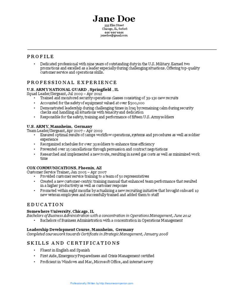 Interests to put in resume