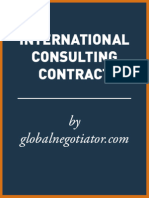 International Consulting Contract