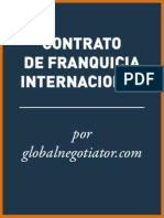CONTRATO DE FRANQUICIA INTERNACIONAL