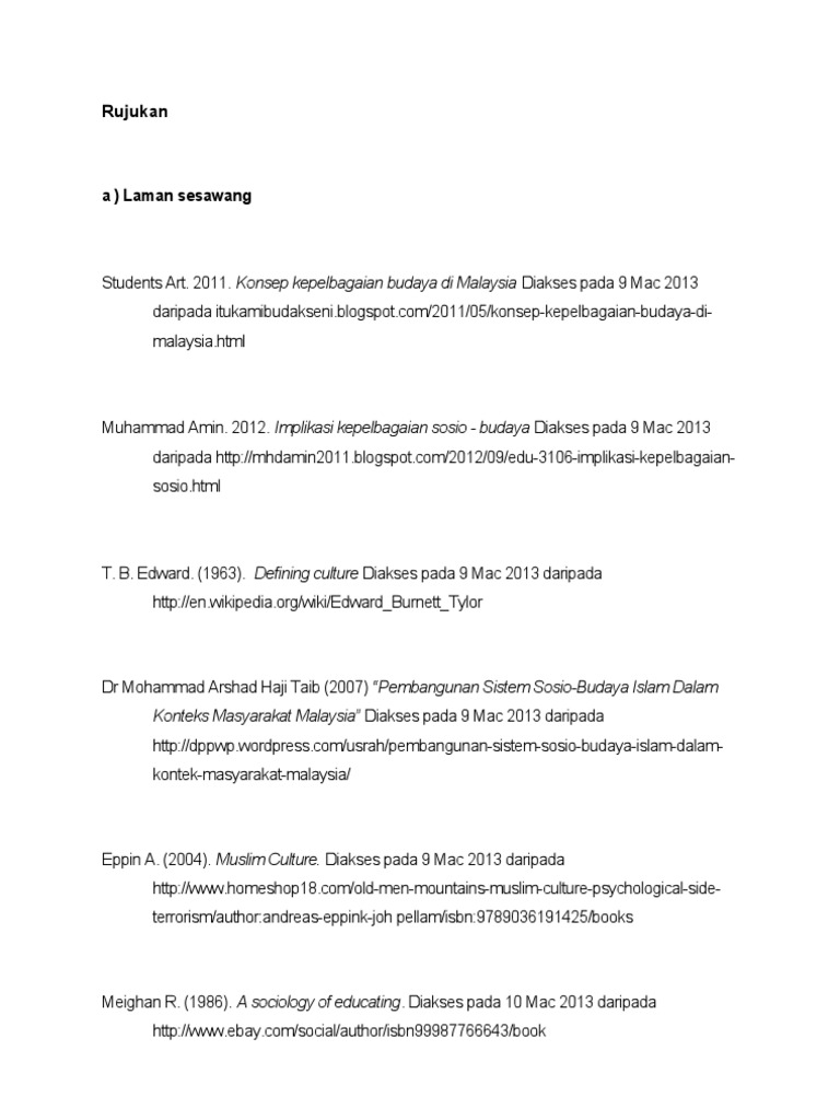 Rujukan | PDF