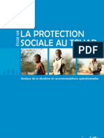 Étude Sur La Protection Sociale Au Tchad: Analyse de La Situation Et Recommandations Opérationnelle (UNICEF, Octobre 2010)