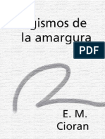 Cioran, E. M. - Silogismos de La Amargura(1)