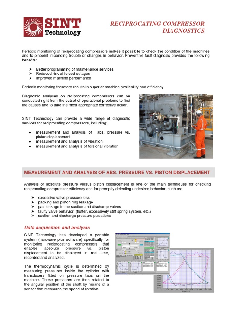 Reciprocating Compressor Diagnostics Guide | PDF | Gas Compressor ...