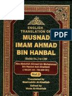 Musnad Ahmad Bin Hanbal, Arabic - English Translation-Volume 2