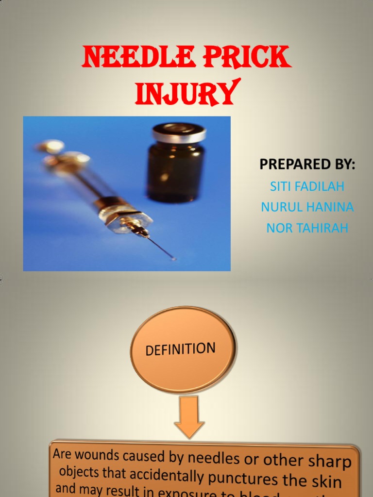 Needle Prick Injury dalam kalangan jururawat di malaysia