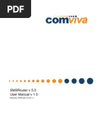 Comviva SMSRouterv5.0 UMv1.0-1