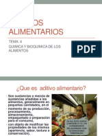 Aditivos alimentarios: funciones, clasificación y ejemplos