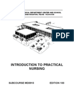 US Army Medical Introduction To Practical Nursing