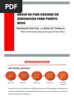 Download Propuesta de la Mesa de Trabajo del Plan Decenal de Educacin para Puerto Rico by Agenda Ciudadana SN139713947 doc pdf