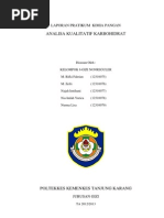 Download analisa karbohidrat by Najah Imtihani SN139714573 doc pdf